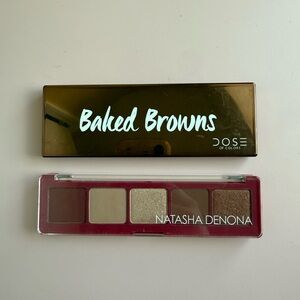 Natasha Denona Cupid Eyeshadow Palette & Dose of Colors Baked Browns Bundle